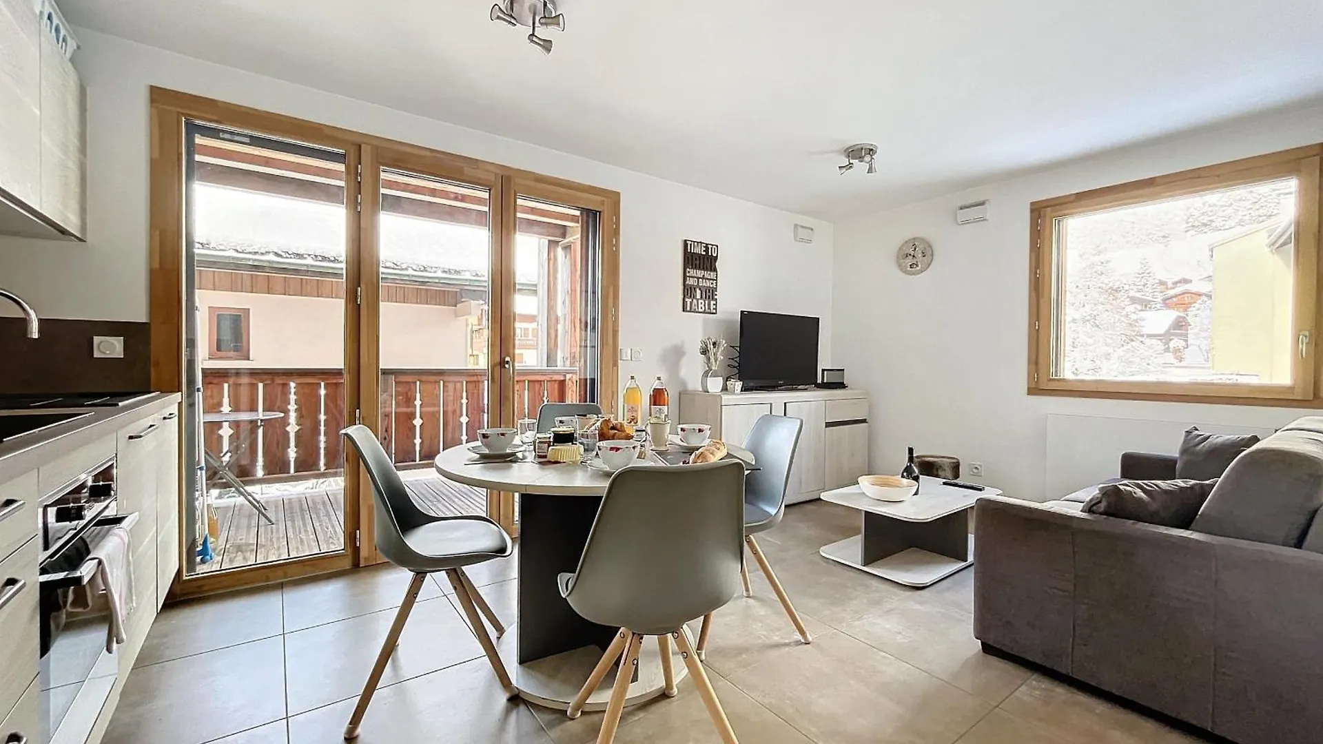 Apartament Ambre Blanche A106 - Les Gets - Centre Village
